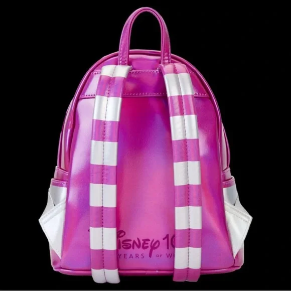 Disney Cheshire Cat Mini Loungefly Backpack wallet bundle display picture 1